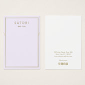 Lila Bracelet-Anzeige an den Grenzen (Vorne & Hinten)