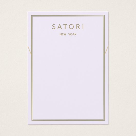 Lila Bracelet-Anzeige an den Grenzen (Vorderseite)