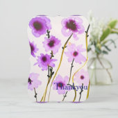 Lila Brautparty Einladung (Stehend Vorderseite)