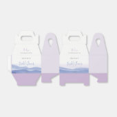 Lila Brautparty Geschenkschachtel (Ungefaltet)