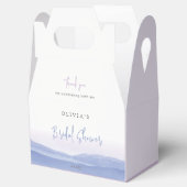 Lila Brautparty Geschenkschachtel (Geöffnet)