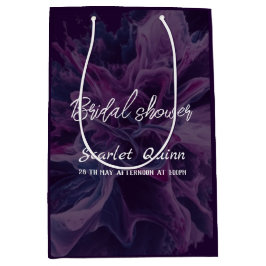 Lila Brautparty Mittlere Geschenktüte