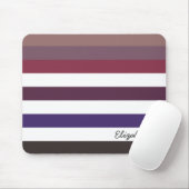 Lila, breite Streifen mit Namen Mousepad (Mit Mouse)