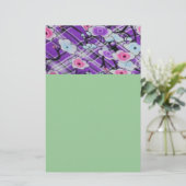 Lila Briefpapier (Stehend Vorderseite)