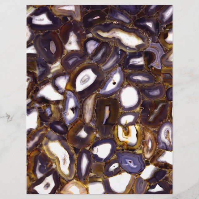 Lila-Brown-White-Agate-Design (Vorderseite)