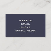 Lila-Brown-White-Agate-Design Visitenkarte (Rückseite)