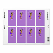 Lila Buchzeichen der Ethnischen Prinzessinnen (Vorne)