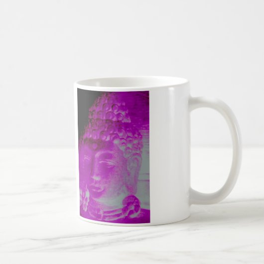 lila Buddha-Tasse Kaffeetasse (Rechts)