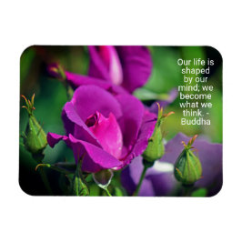 Lila Budgetierung Rose Motivierend Kostenvoranschl Magnet