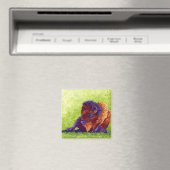 Lila Buffalo Magnet (In Situ (Geschirrspüler))