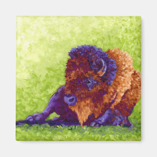 Lila Buffalo Magnet