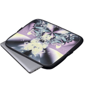Lila Bühne Laptopschutzhülle
