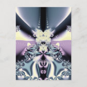 Lila Bühne Postkarte (Vorderseite)