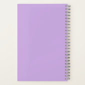 Lila Bullet Journal mit True Strength Light Notizblock (Rückseite)
