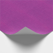 Lila Burlap-Textur Geschenkpapier (Ecke)