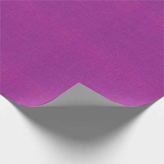 Lila Burlap-Textur Geschenkpapier (Ecke)