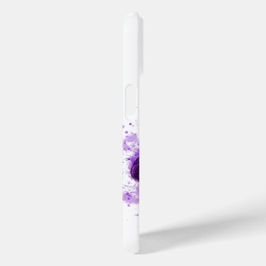 Lila Butterfly-Handy Case-Mate iPhone Hülle (Rückseite / Rechts)