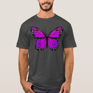 Lila Butterfly Liebe Monarch Schmetterlinge Lila B T-Shirt