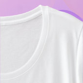 Lila Butterfly Lupus Warrior Große Größe T-Shirt