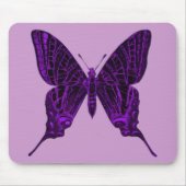 Lila Butterfly Mousepad (Vorne)