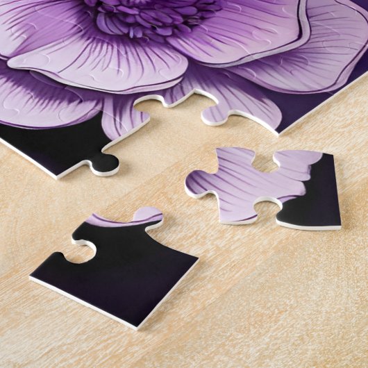 Lila Butterfly Puzzle (Seite)