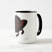 Lila Butterfly-Tasse Tasse (VorderseiteRechts)