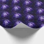 Lila Cabbage Patch... Geschenkpapier (Ecke)