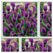 Lila Calla-Lilien Stoff (Nahaufnahme)