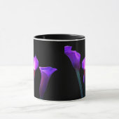 lila Callalilie Tasse (Zentrum)