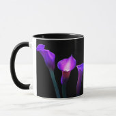 lila Callalilie Tasse (Links)