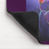 Lila Callas Lilac und Lila Kunst Mousepad (Ecke)
