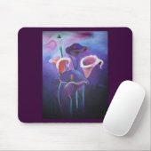 Lila Callas Lilac und Lila Kunst Mousepad (Mit Mouse)