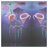 Lila Callas Lilac und Lila Kunst Stoff (Nahaufnahme)