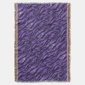 Lila Camouflage Decke (Vorderseite Vertikal)