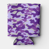 Lila Camouflage Dosenkühler (Vorderseite)