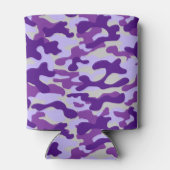 Lila Camouflage Dosenkühler (Rückseite)