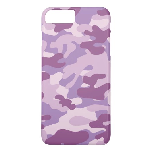 Lila Camouflage-Entwurf Case-Mate iPhone Hülle (Rückseite)