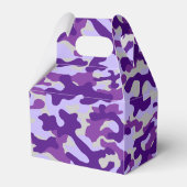 Lila Camouflage Geschenkschachtel (Rückseite)