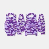 Lila Camouflage Geschenkschachtel (Ungefaltet)