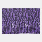 Lila Camouflage Handtuch (Horizontal)