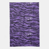 Lila Camouflage Handtuch (Vertikal)