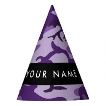 Lila Camouflage Ihr Name personalisieren