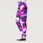 Lila Camouflage-Leggings Leggings (Links)
