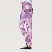 Lila Camouflage-Leggings Leggings (Links)