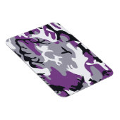 Lila Camouflage Magnet (Rechte Seite)