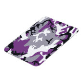 Lila Camouflage Magnet (Linke Seite)