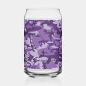 Lila Camouflage, Militär, Armee Dosenglas (Rückseite)