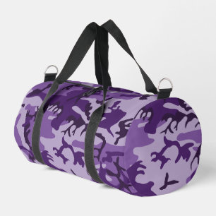 Lila Camouflage, Militär, Armee Duffle Bag