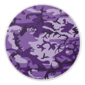 Lila Camouflage, Militär, Armee Keramikknauf (Vorderseite)