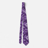 Lila Camouflage, Militär, Armee Krawatte (Rückseite)